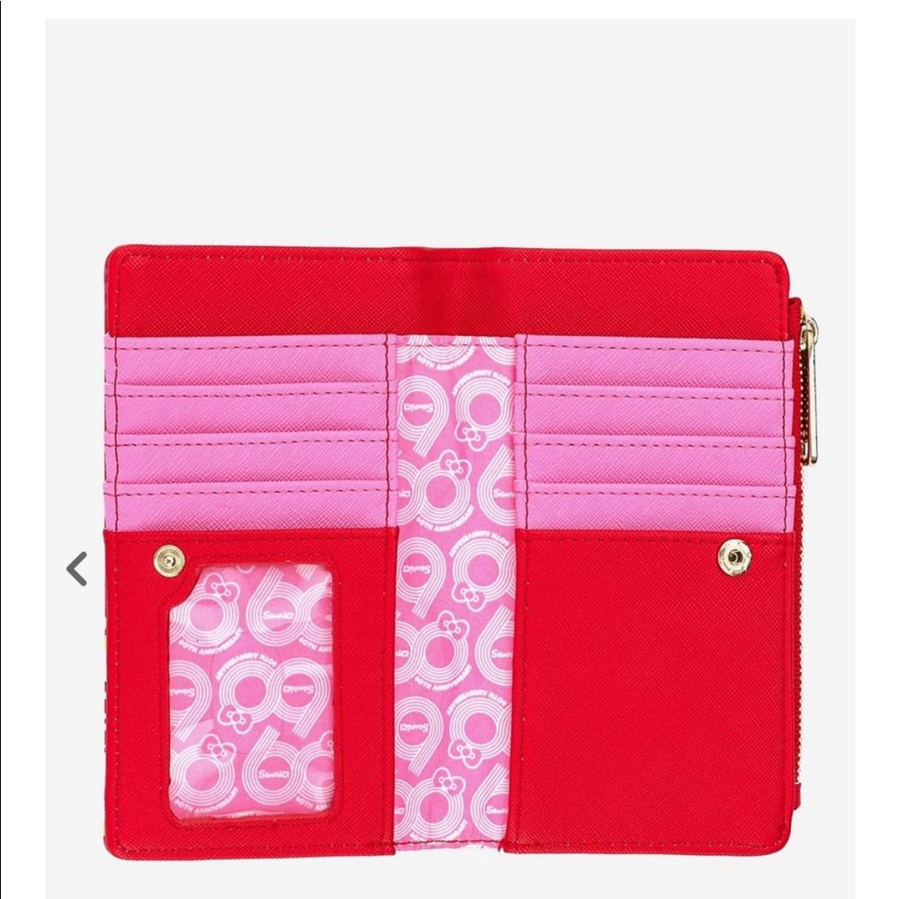 NWT hello kitty loungefly bifold wallet - Picture 4 of 8